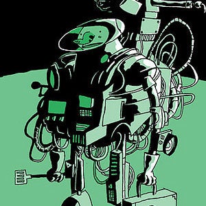 Image of Green Spaceman