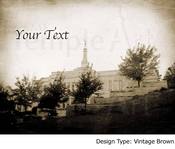 Image of Winter Quarters LDS Mormon Temple Art 001-Personalized LDS Temple Art
