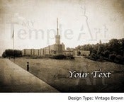 Image of Atlanta Georgia LDS Mormon Temple Art 001 - Personalized Temple Art