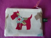 Image of Scottie dog oilcloth coin purse SALE