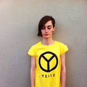 Image of YELLE logo (yellow) - Tee shirt