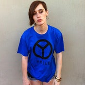 Image of YELLE logo (blue) - Tee shirt