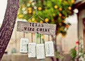 Image of texas wind chime print