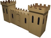 Image of Large cardboard castle