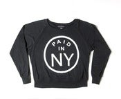 Image of Paid in NY Crew -Noir