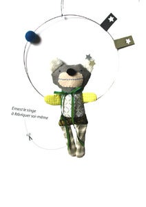 Image of Mobile Ernest le singe / kit mobile