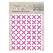 Image of Cross Stitches - Stickers (Pink)