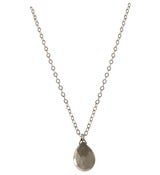Image of Large Metal Briolette Pendant, Vermeil