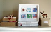Image of FRAMED 6 flags and you choose them!