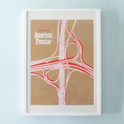Image of American Frontier Silk Screen Print