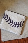 Image of Fern zip purse