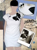 Image of Black Ribbon dress