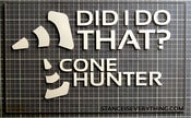 Image of Cone Hunter Sticker