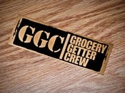 Image of Grocery Getter Crew Limited Edition Gold Decal
