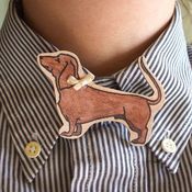 Image of Sidney The Sausage Dog Brooch