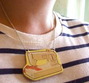 Image of Sewing Machine Necklace