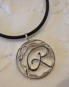 Image of "Grow" Pendant Sterling Silver 925