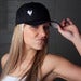 Image of Black and White Flexfit Cap