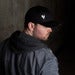 Image of Black and White Flexfit Cap