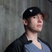 Image of Black and White Flexfit Cap