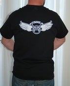 Image of Black Tee Shirts( Back View)