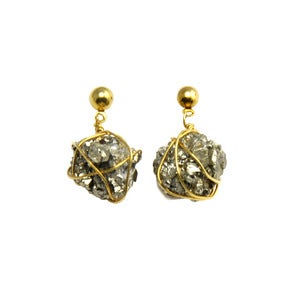 Image of Orion. Meteorite Drop Earrings