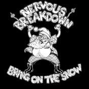 Image of Nervous Breakdown "Bring On The Snow" black t-shirt