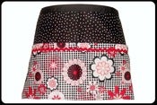 Image of Black & Red Fun Flowers