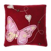 Image of Butterfly Felt Craft Cushion