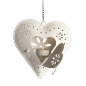 Image of Heart shaped pendant candle holder