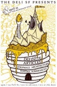 Image of "The Definite Articles - Beehive" screen printed poster