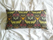 Image of Kissen Damask braun (klein)