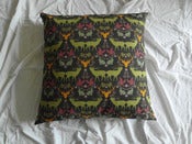 Image of Kissen Damask braun (gross)