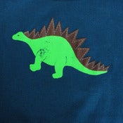 Image of DINO ONESIE BLUE