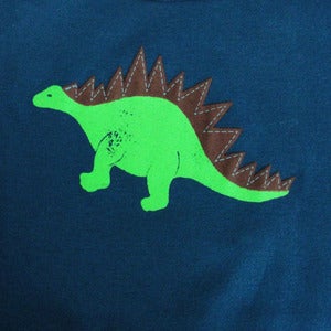 Image of DINO ONESIE BLUE