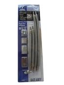 Image of Stainless Steel Dual Tire Inflators (Hub Mount) 4 Hose Kit for 16"-19.5" Wheels 8001