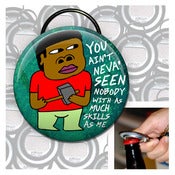 Image of Skills keychain bottle opener