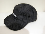 Image of 5 Panel - Black Chambray