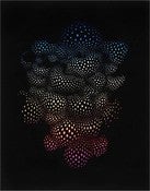 Image of Infinite Tapestry blacklight print by Mars-1