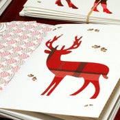 Image of Plaid Creatures Large Notebook Sets