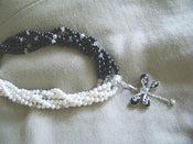 Image of Black and White Dragonfly Diva