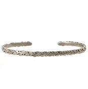 Image of Victorian Vine Cuff, Sterling Silver