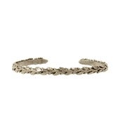 Image of Victorian Vine Baby Cuff, Sterling Silver