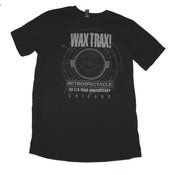 Image of WAX TRAX! RETROSPECTACLE T-SHIRT / Fri & Sat Line-Up-BLACK