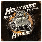 Image of Full Race Flatty vintage metal sign