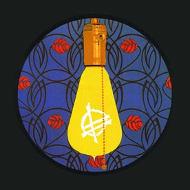 Image of Button - Lightbulb - 1.5"