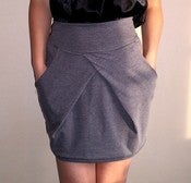 Image of I LIKE YOU. THE CLASSIC BLACK TULIP SKIRT *SOLD OUT*