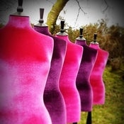 Image of Velvet Pink Mannequin