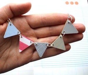 Image of • Ice Cream • Bunting Necklace