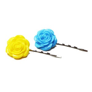 Image of Agata Swedish Rose Hairslides